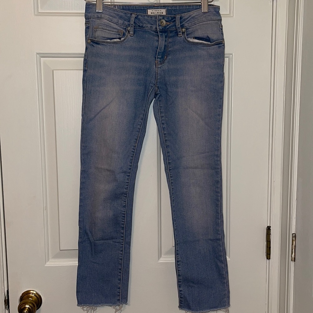 Bullhead Raw Hem Jeans